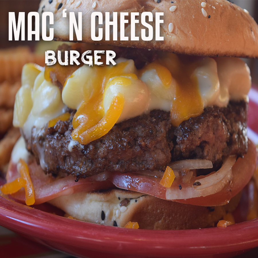 Ralphie's Mac and Cheese Burger