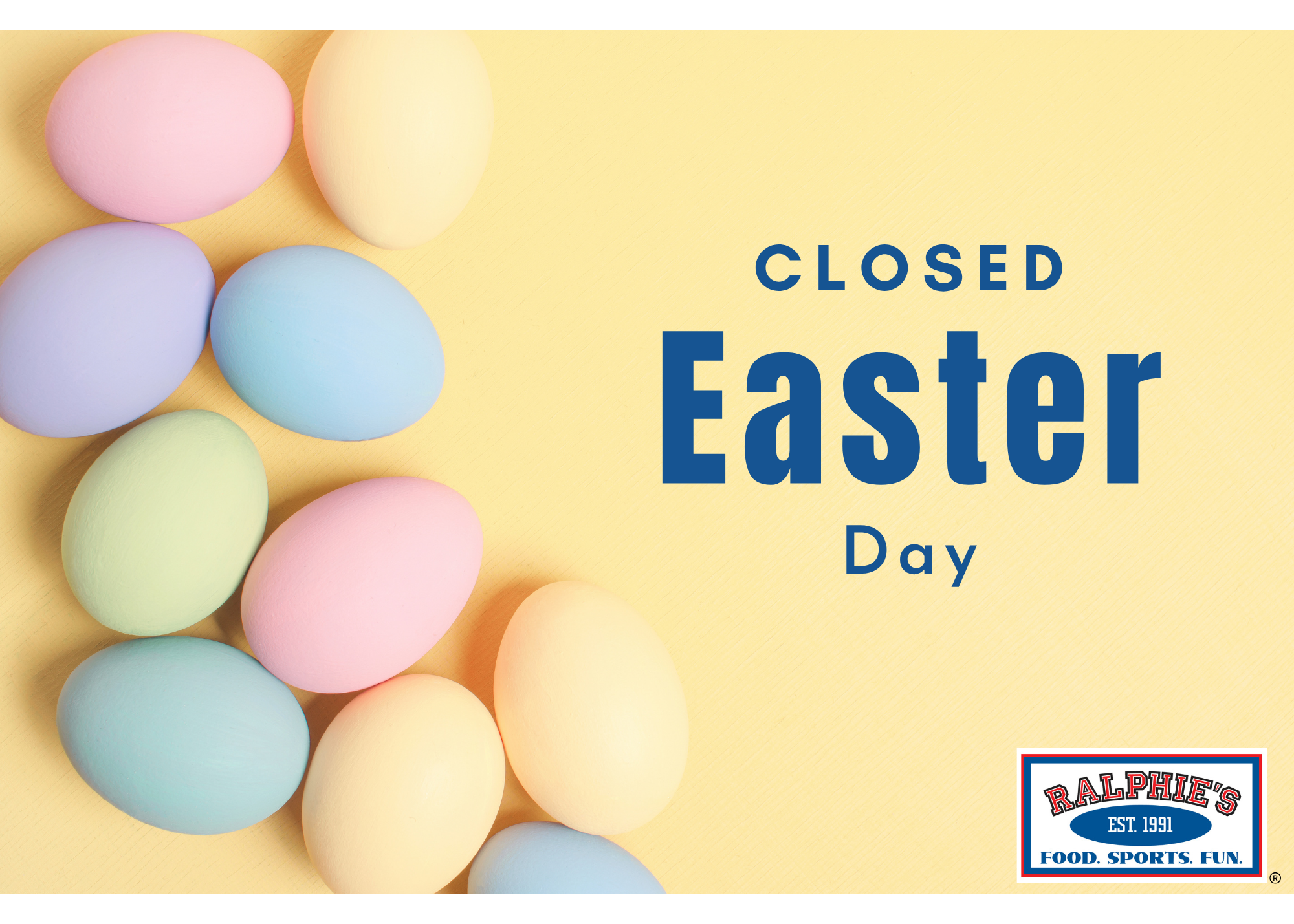 ralphies easter 2026